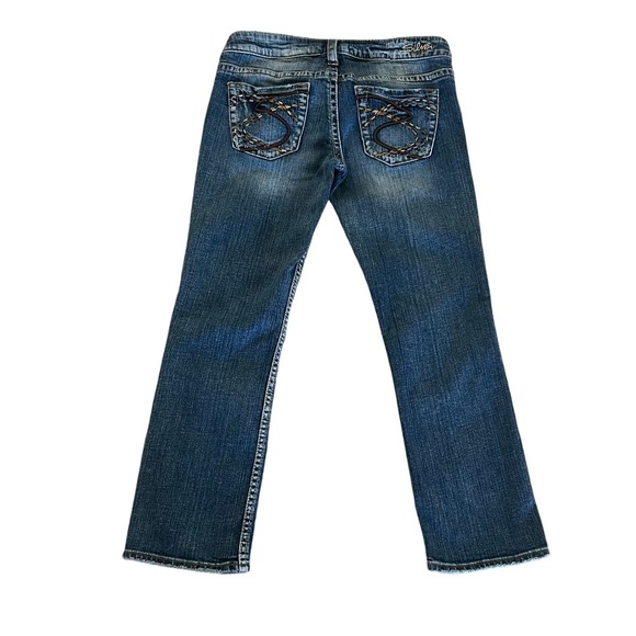 Silver Jeans Frances Capri Thick Stitching - Picture 2 of 4